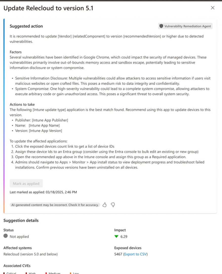 Preparing for Security Copilot: Vulnerability Remediation Agent image
